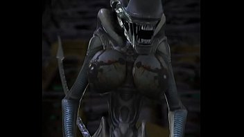 Porn Game Alien Scroller