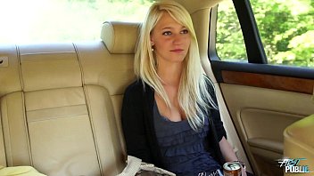 Blond Girl Porn Car