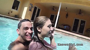 Couple In Pool