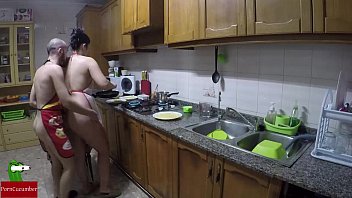 Chinese Girl Cooking