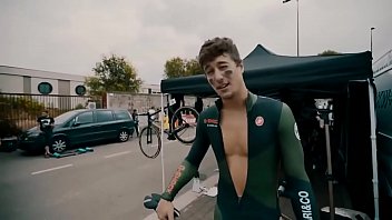 Cezch Gay Porn Biker Cyclist Tight Bulge