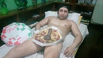 Exposición Gay Desnudo Repartidor Pizza Porno