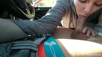 Humes His Wife Is Taken In Their Car Gifs Porn