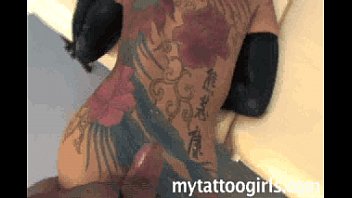 Angie Porn Star Tree Tattoo