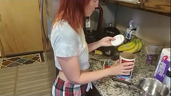 Nude In The Kitchen Porn