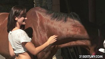 Two Lesbians Horse Porn Cum