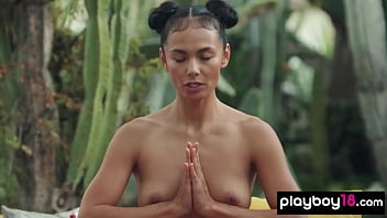 Yoga Training Sexy Video