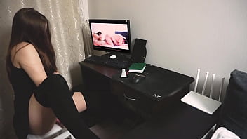 Girl Watches A Porn Movie