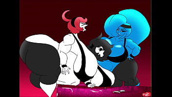Cartoon Porn Orgy Threesome Gif