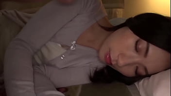 Japan daughter sleeping
