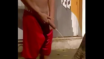 Old Gay Panty Pissing Outdoor Porn