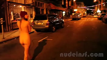 Girl Walks Nude In The Streets Of Praha Porn